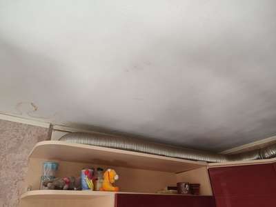 Спальная и кухня - белые матовые натяжные потолки 