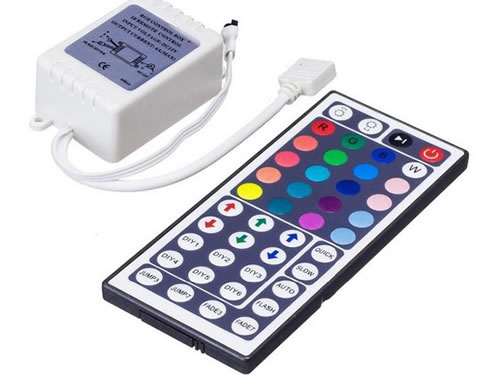 Пульт выбора цвета на  RGB-светодиодной ленте