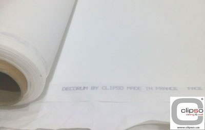 Рулон тканевого потолка бренда Clipso