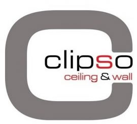 Логотип бренда натяжных потолков Clipso