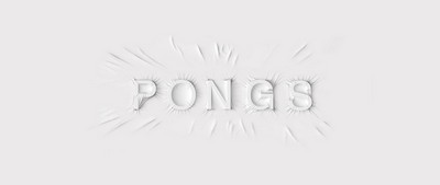 Логотип Pongs проступает через натяжной потолок