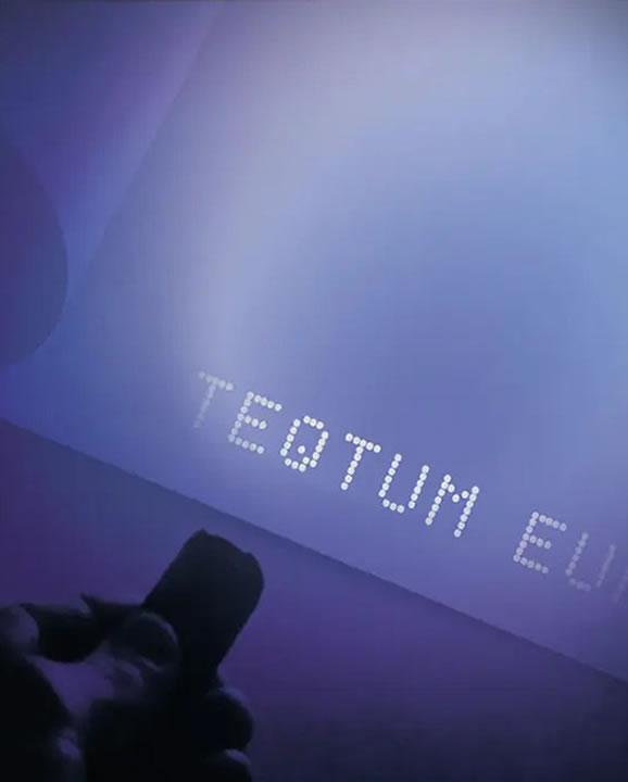 Ультрафиолетовая маркировка на полотнах Teqtum